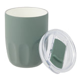 Olla Vacuum Coffee Cup w/ Ceramic Liner & Lid 10oz - 1602-49