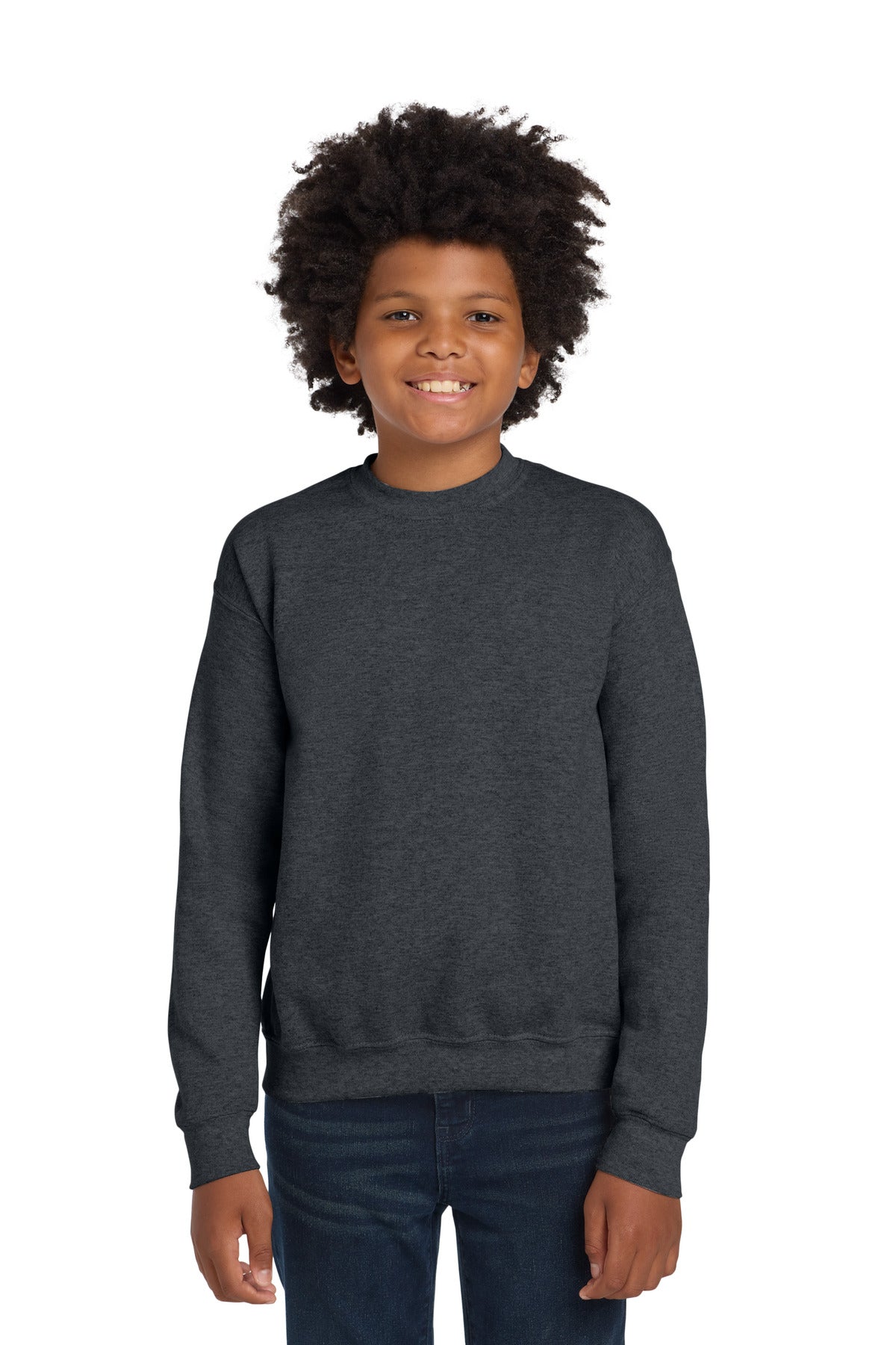 Gildan Youth Heavy Blend Crewneck Sweatshirt 18000B