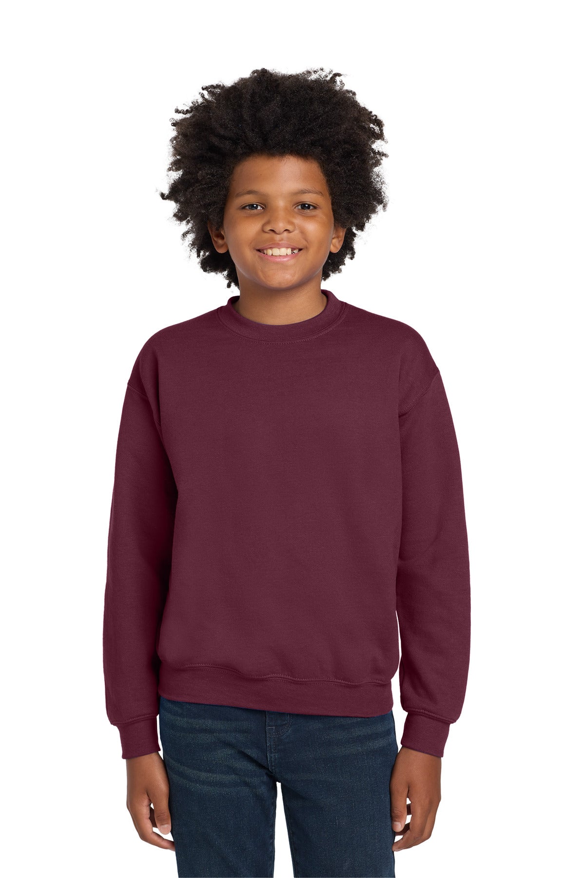 Gildan Youth Heavy Blend Crewneck Sweatshirt 18000B