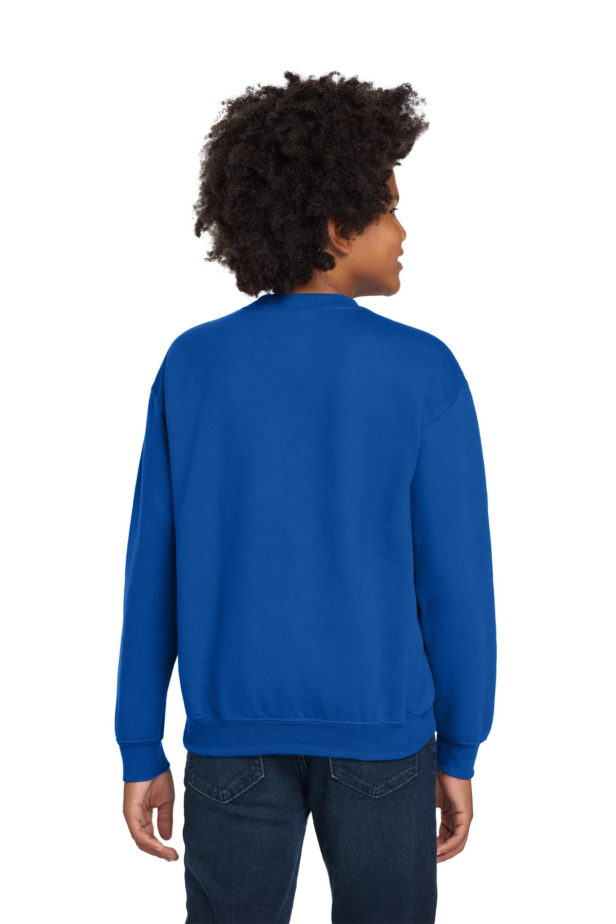Gildan Youth Heavy Blend Crewneck Sweatshirt 18000B