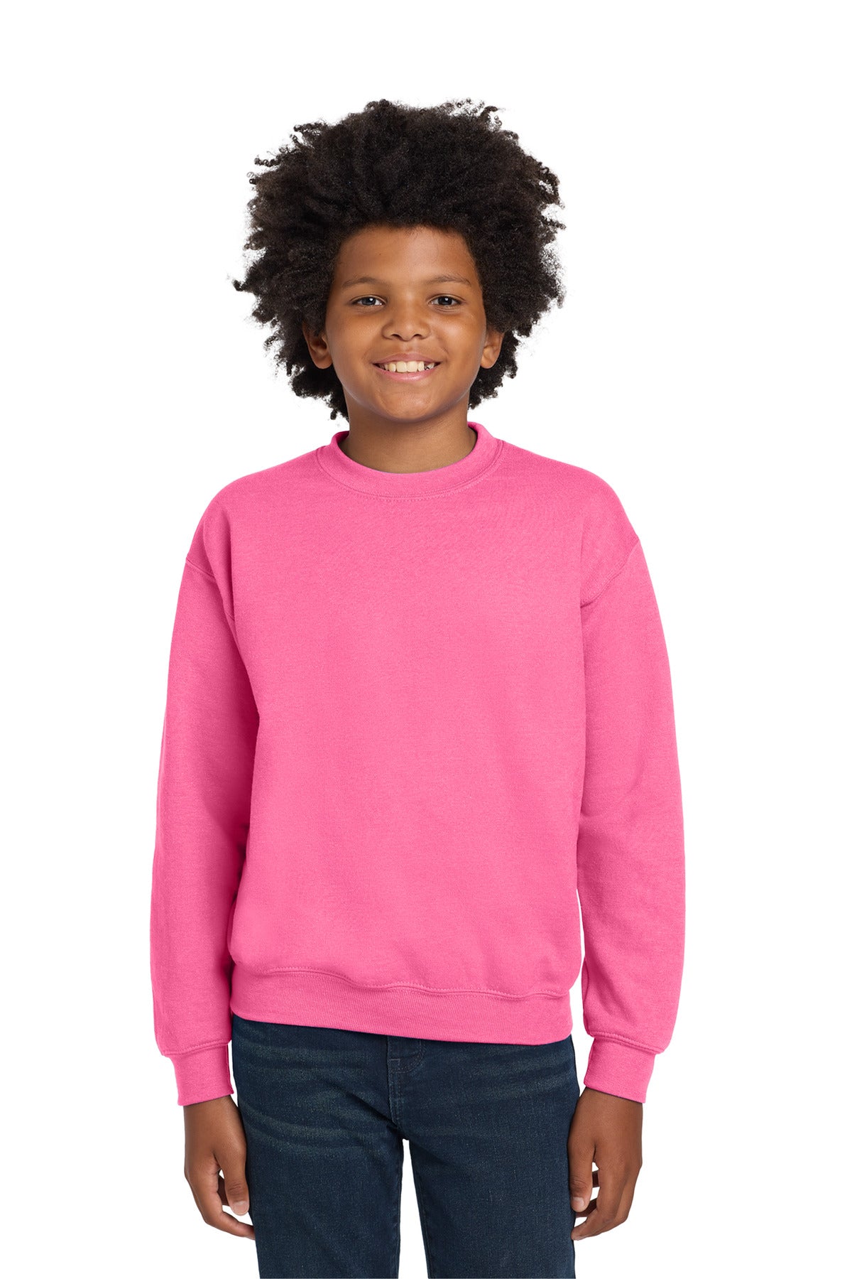 Gildan Youth Heavy Blend Crewneck Sweatshirt 18000B