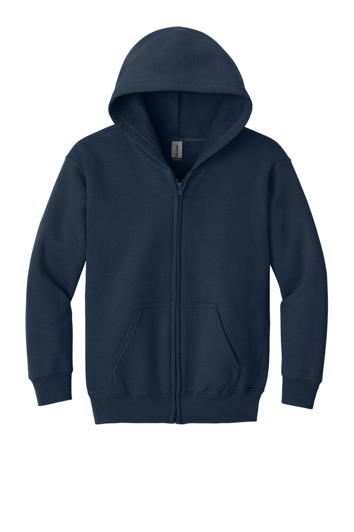 Gildan Youth Heavy Blend Full-Zip Hooded Sweatshirt 18600B