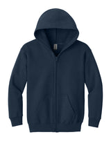 Gildan Youth Heavy Blend Full-Zip Hooded Sweatshirt 18600B
