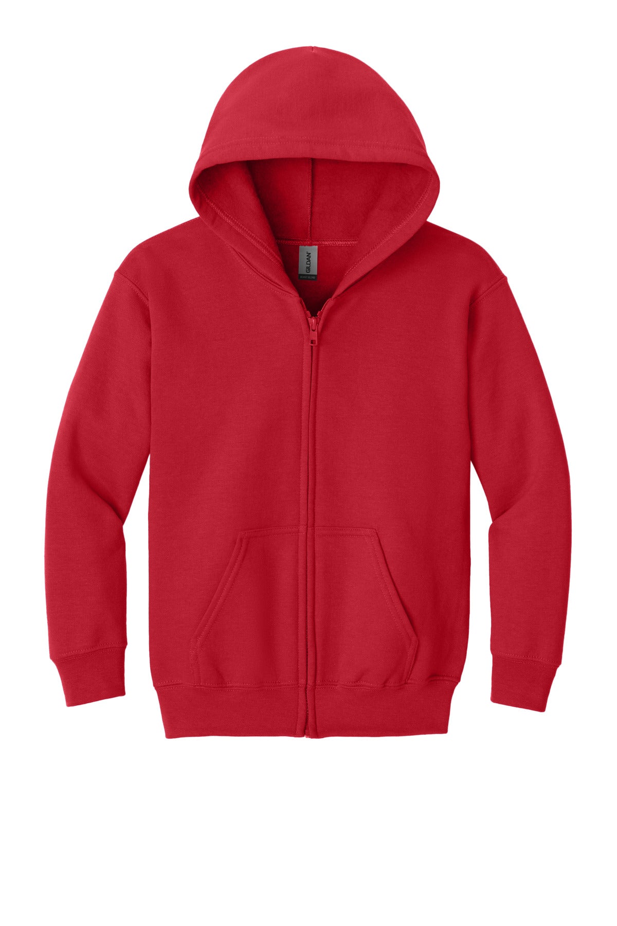 Gildan Youth Heavy Blend Full-Zip Hooded Sweatshirt 18600B