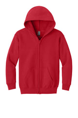 Gildan Youth Heavy Blend Full-Zip Hooded Sweatshirt 18600B