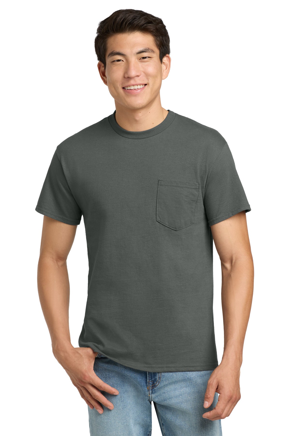 Gildan Ultra Cotton 100% US Cotton T-Shirt with Pocket 2300