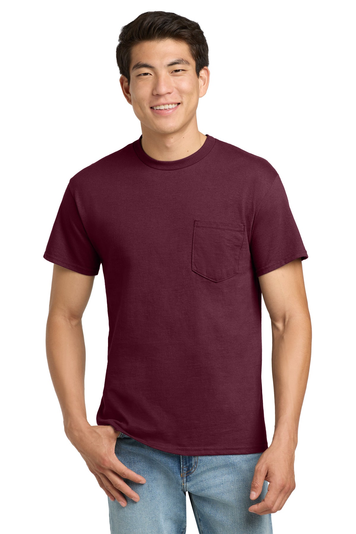 Gildan Ultra Cotton 100% US Cotton T-Shirt with Pocket 2300