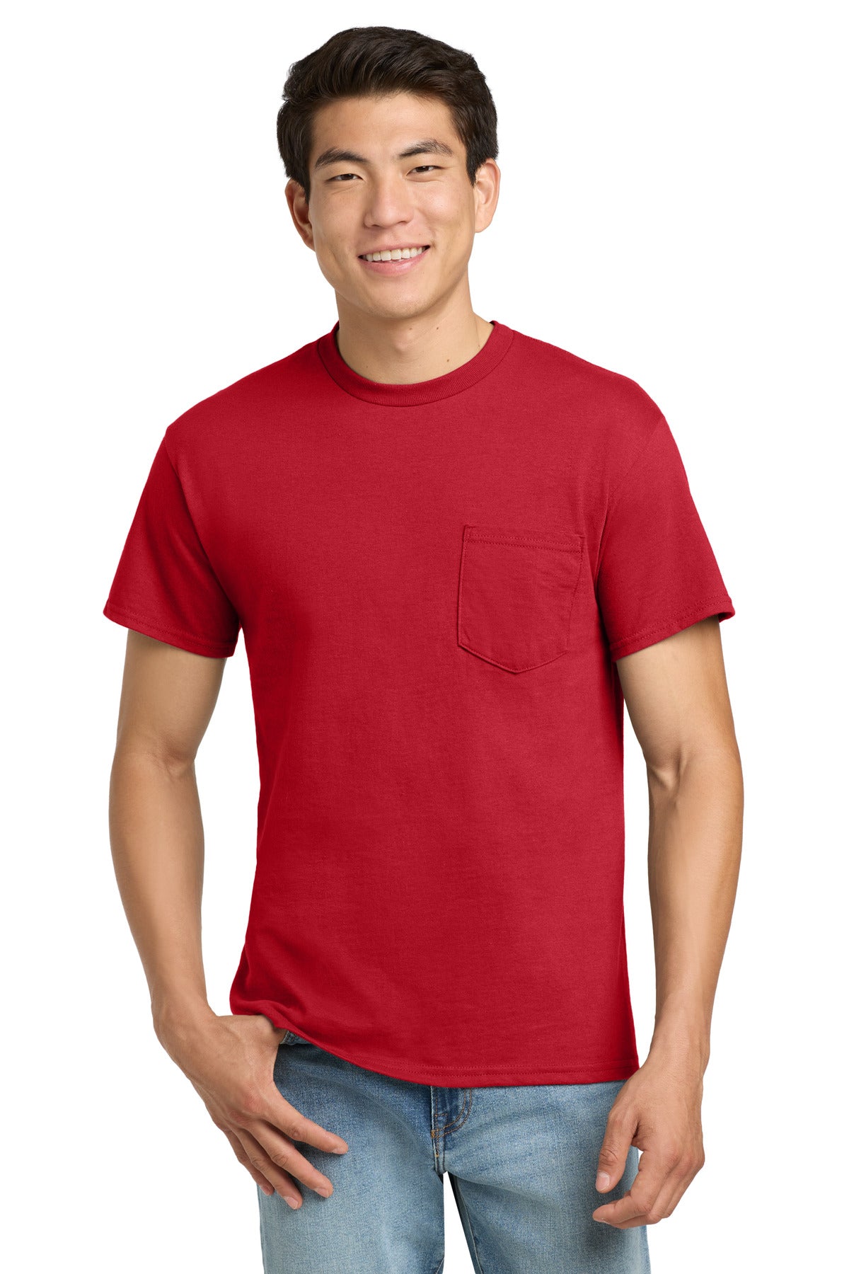 Gildan Ultra Cotton 100% US Cotton T-Shirt with Pocket 2300