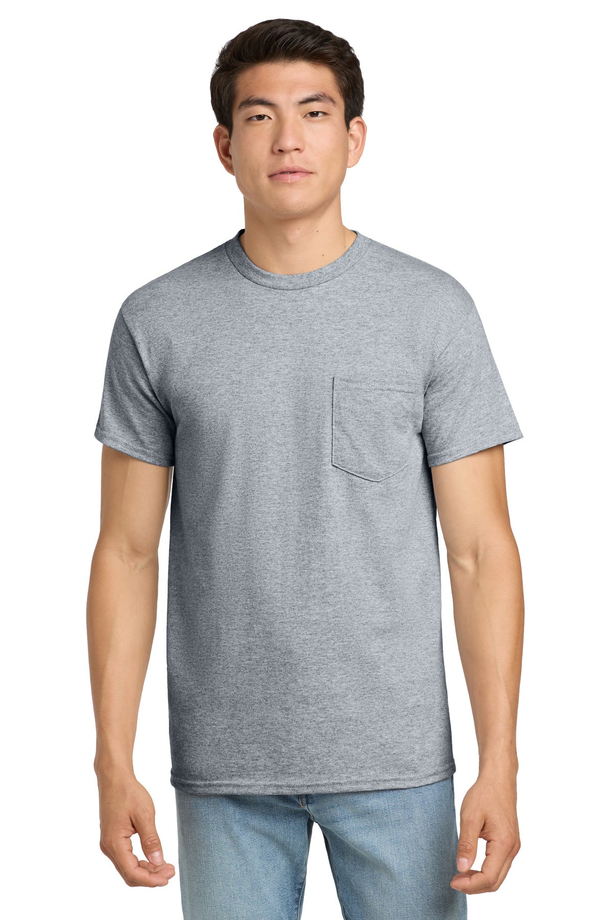 Gildan Ultra Cotton 100% US Cotton T-Shirt with Pocket 2300