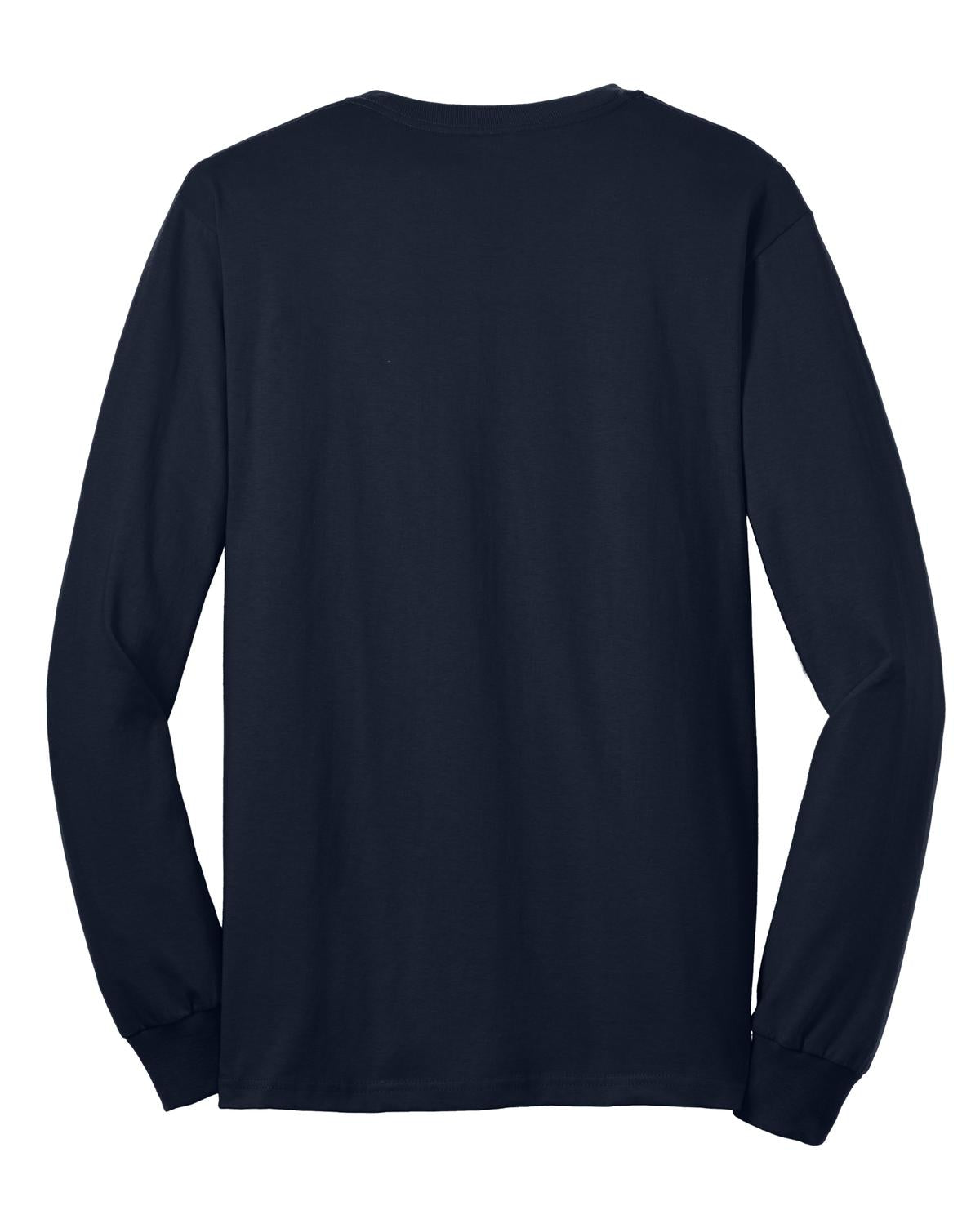 Gildan Ultra Cotton 100% US Cotton Long Sleeve T-Shirt with Pocket 2410
