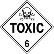 D.O.T. Placard - Toxic