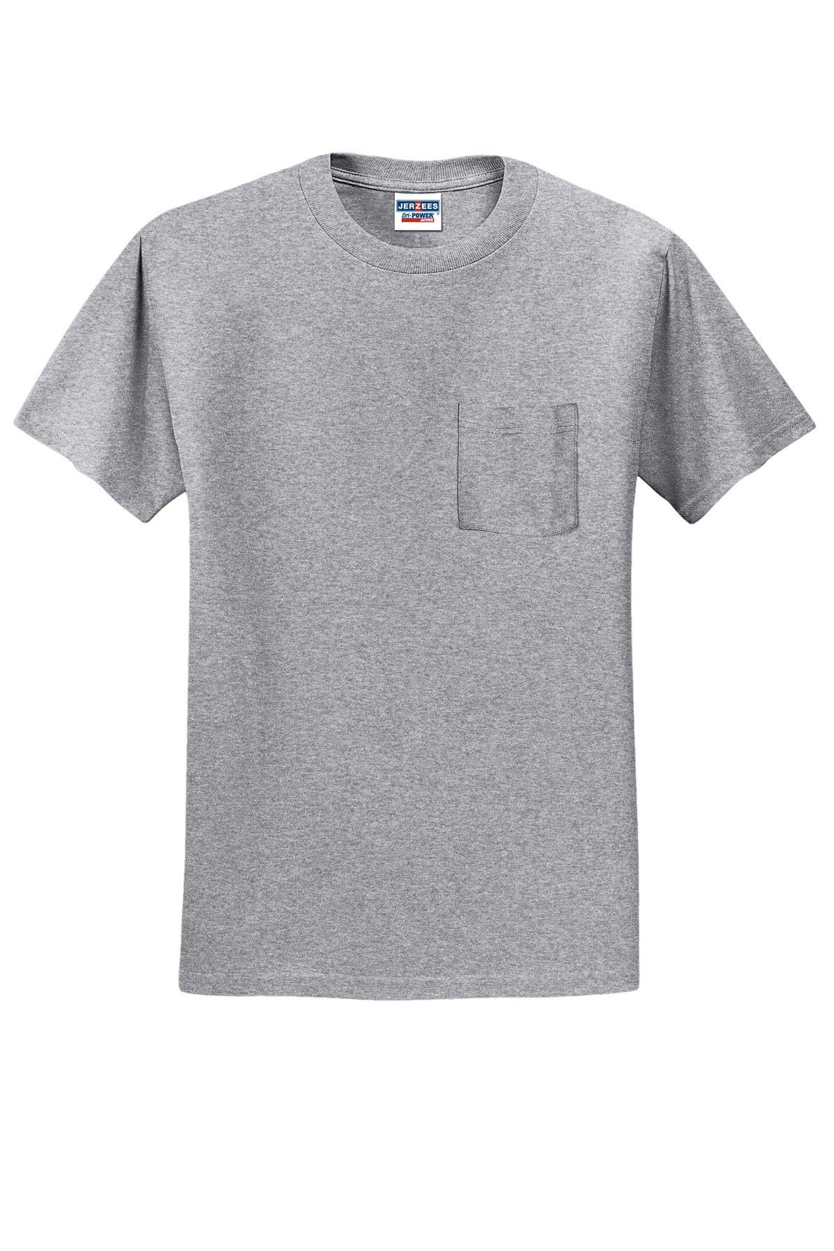 Jerzees Dri-Power 50/50 Cotton/Poly Pocket T-Shirt 29MP