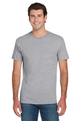 Jerzees Dri-Power 50/50 Cotton/Poly Pocket T-Shirt 29MP