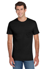 Jerzees Dri-Power 50/50 Cotton/Poly Pocket T-Shirt 29MP