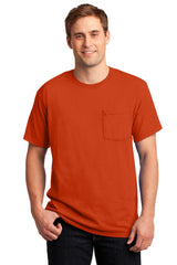 Jerzees Dri-Power 50/50 Cotton/Poly Pocket T-Shirt 29MP