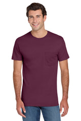Jerzees Dri-Power 50/50 Cotton/Poly Pocket T-Shirt 29MP