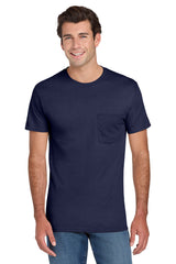 Jerzees Dri-Power 50/50 Cotton/Poly Pocket T-Shirt 29MP