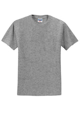 Jerzees Dri-Power 50/50 Cotton/Poly Pocket T-Shirt 29MP