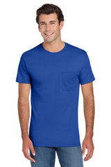 Jerzees Dri-Power 50/50 Cotton/Poly Pocket T-Shirt 29MP
