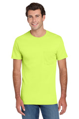 Jerzees Dri-Power 50/50 Cotton/Poly Pocket T-Shirt 29MP