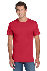 Jerzees Dri-Power 50/50 Cotton/Poly Pocket T-Shirt 29MP