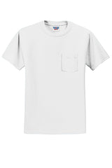Jerzees Dri-Power 50/50 Cotton/Poly Pocket T-Shirt 29MP