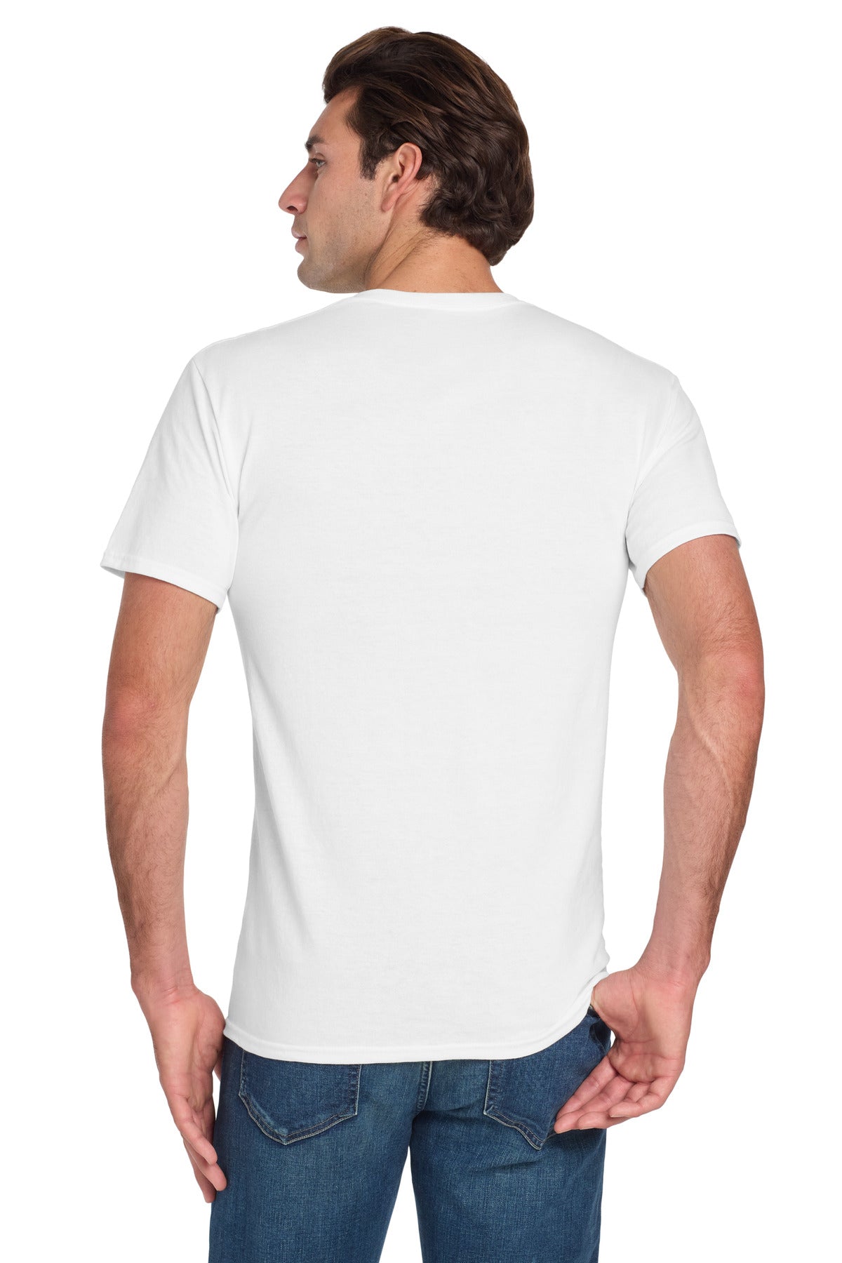 Jerzees Dri-Power 50/50 Cotton/Poly Pocket T-Shirt 29MP