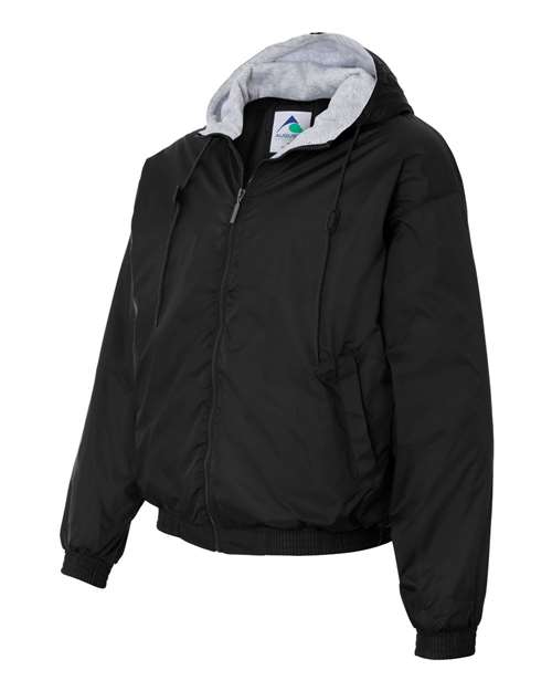 Unisex Fleece Lined Hooded Jacket