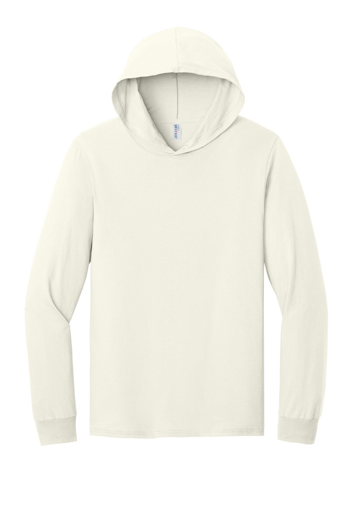 Jerzees Classics Unisex Cotton Long Sleeve Hooded T-Shirt 363LH