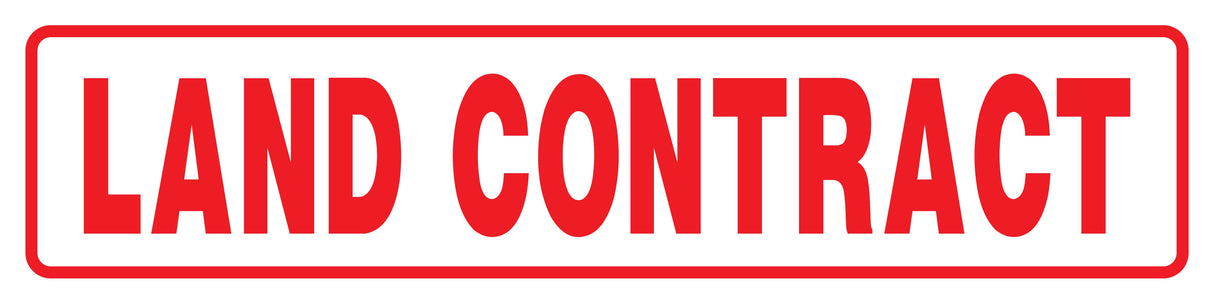 Land Contract Rider
