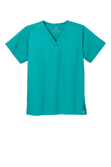 Wink Unisex WorkFlex Chest Pocket V-Neck Top WW3160