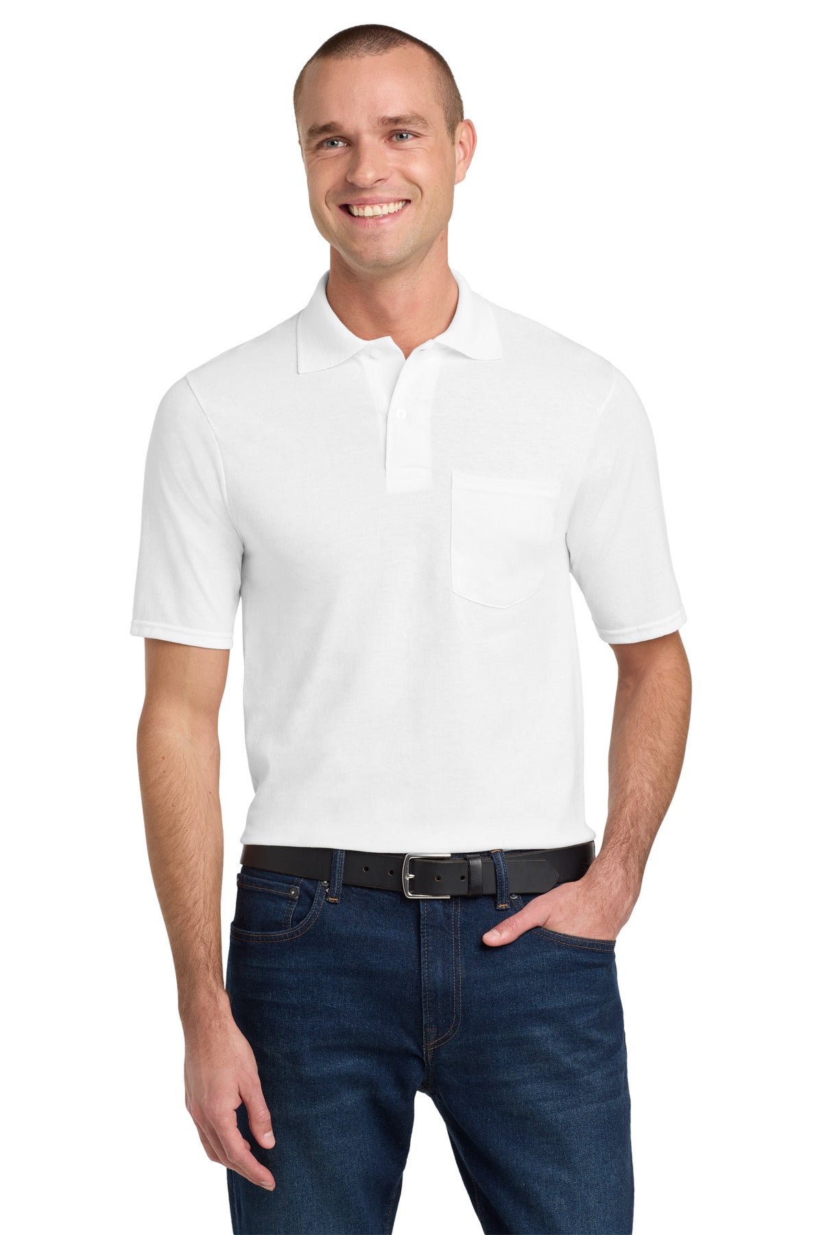 Jerzees Dri-Power Pocket Sport Shirt 436MP