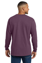 COMFORT COLORS  Heavyweight Ring Spun Long Sleeve Pocket Tee 4410