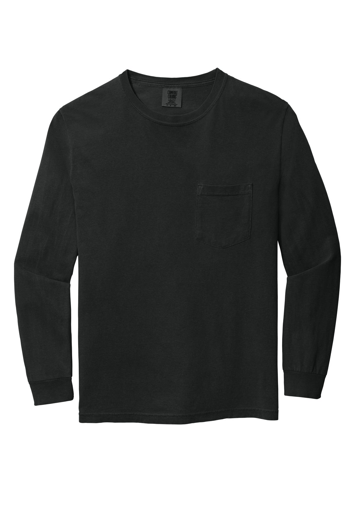 COMFORT COLORS  Heavyweight Ring Spun Long Sleeve Pocket Tee 4410