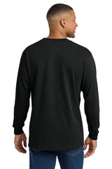 COMFORT COLORS  Heavyweight Ring Spun Long Sleeve Pocket Tee 4410