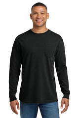 COMFORT COLORS  Heavyweight Ring Spun Long Sleeve Pocket Tee 4410