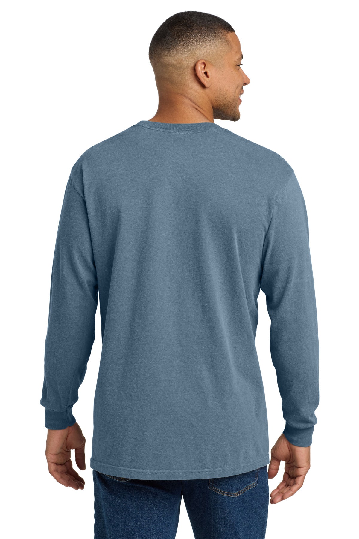 COMFORT COLORS  Heavyweight Ring Spun Long Sleeve Pocket Tee 4410