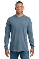COMFORT COLORS  Heavyweight Ring Spun Long Sleeve Pocket Tee 4410