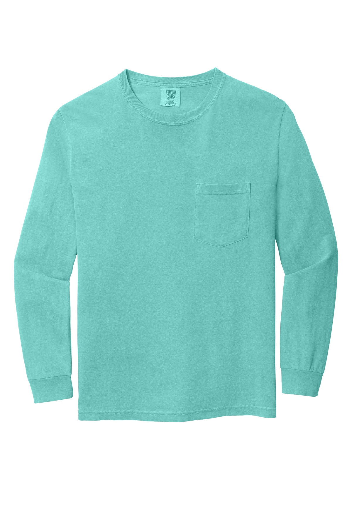 COMFORT COLORS  Heavyweight Ring Spun Long Sleeve Pocket Tee 4410