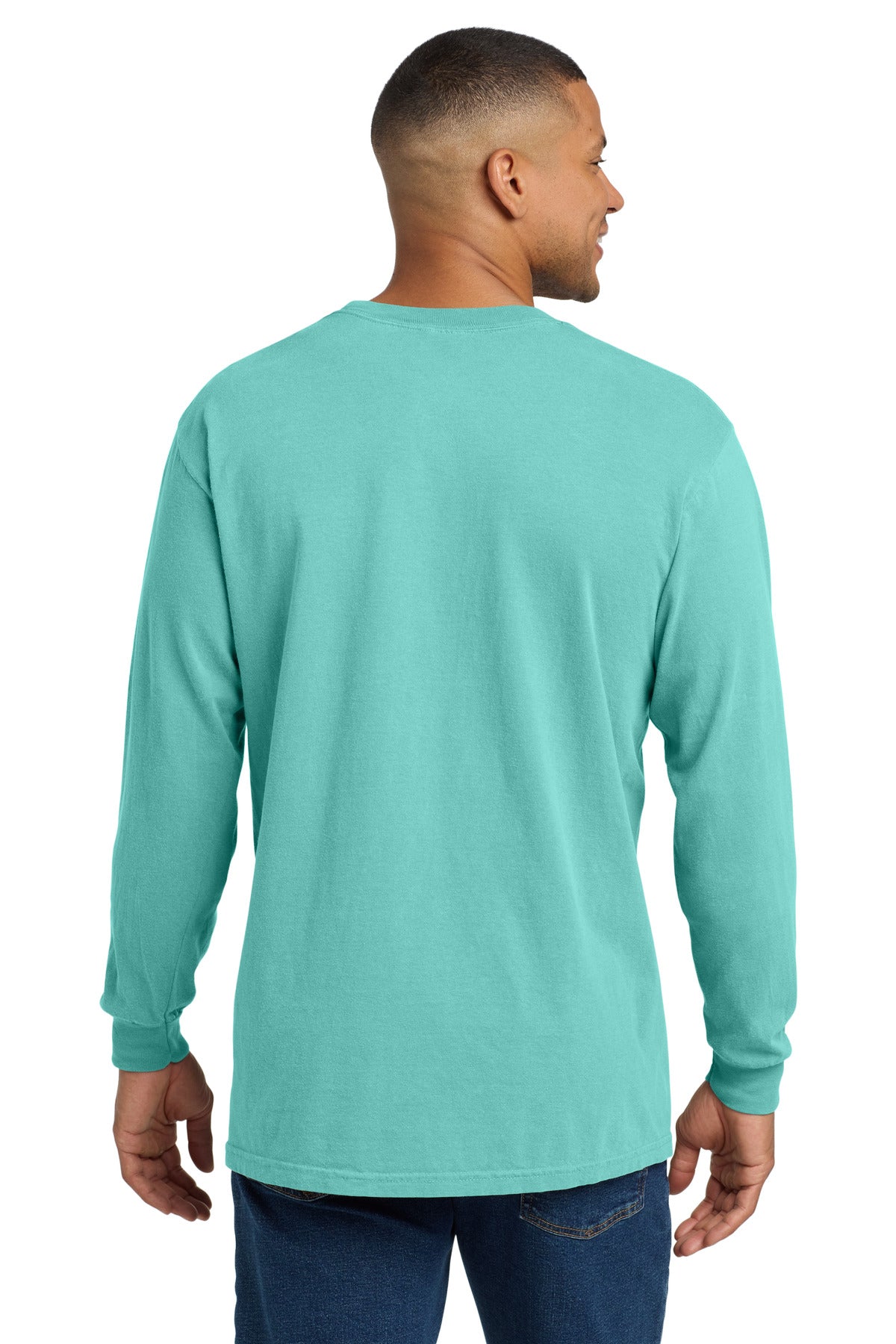 COMFORT COLORS  Heavyweight Ring Spun Long Sleeve Pocket Tee 4410