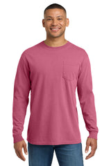 COMFORT COLORS  Heavyweight Ring Spun Long Sleeve Pocket Tee 4410