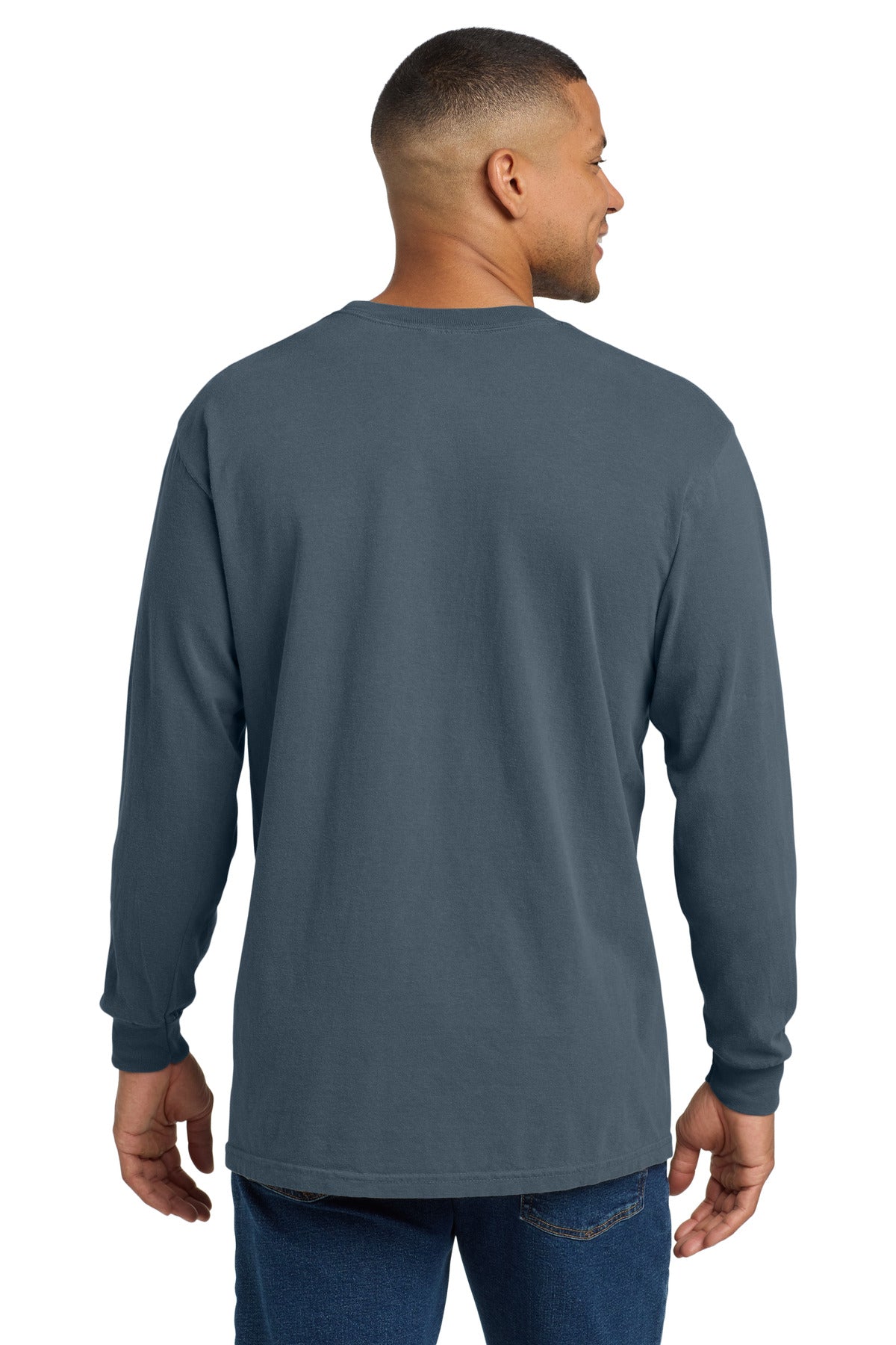 COMFORT COLORS  Heavyweight Ring Spun Long Sleeve Pocket Tee 4410