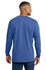 COMFORT COLORS  Heavyweight Ring Spun Long Sleeve Pocket Tee 4410