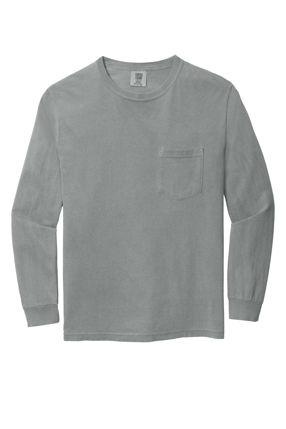 COMFORT COLORS  Heavyweight Ring Spun Long Sleeve Pocket Tee 4410