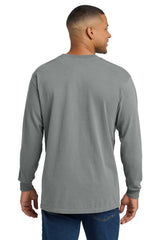 COMFORT COLORS  Heavyweight Ring Spun Long Sleeve Pocket Tee 4410