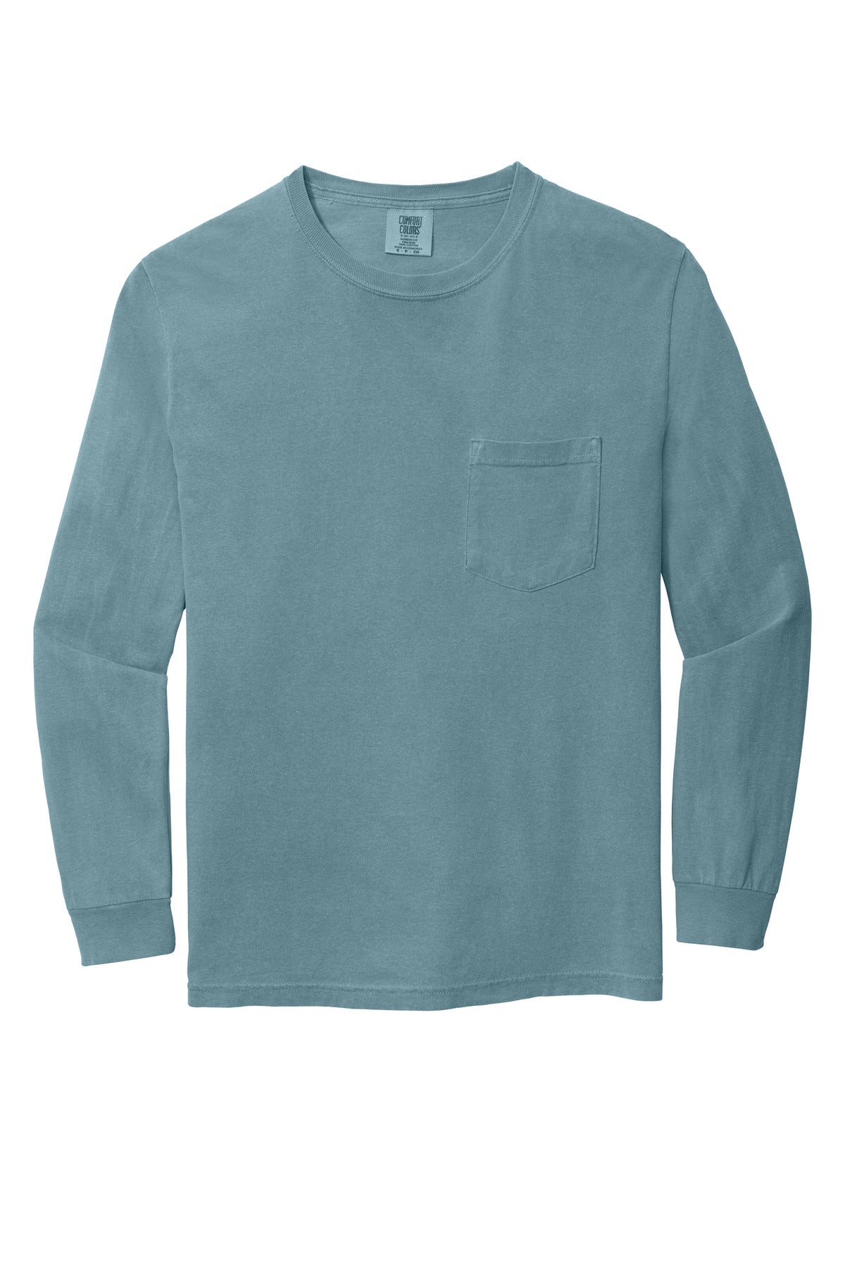 COMFORT COLORS  Heavyweight Ring Spun Long Sleeve Pocket Tee 4410