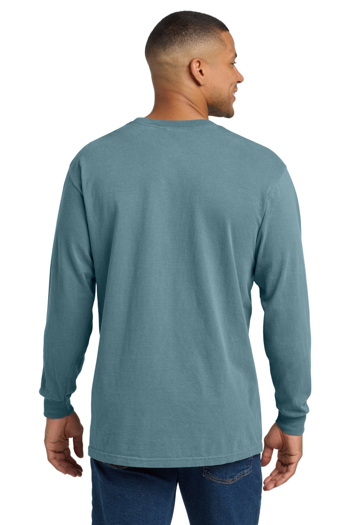 COMFORT COLORS  Heavyweight Ring Spun Long Sleeve Pocket Tee 4410