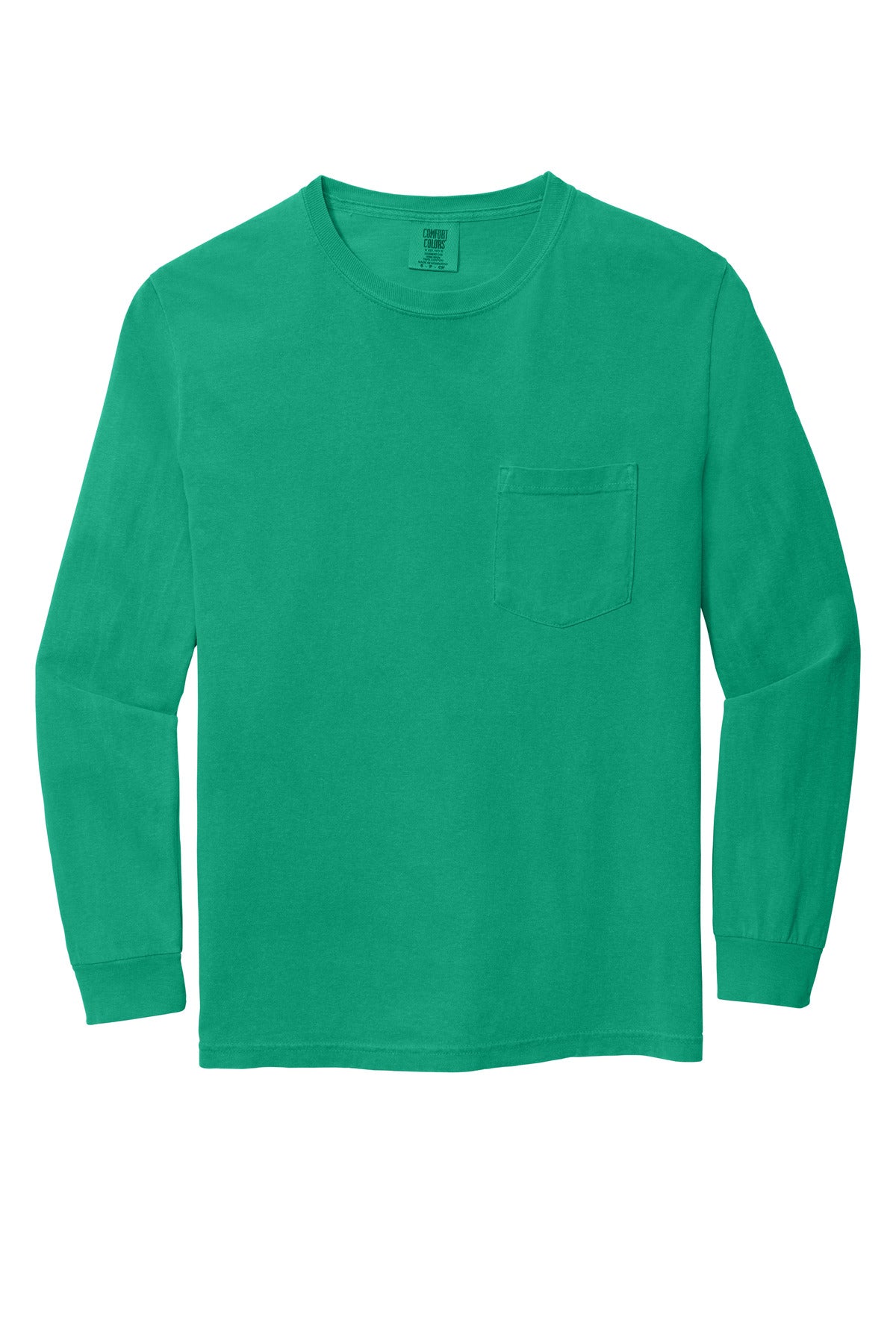 COMFORT COLORS  Heavyweight Ring Spun Long Sleeve Pocket Tee 4410