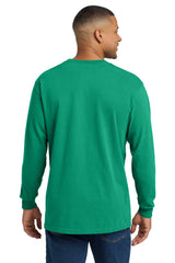 COMFORT COLORS  Heavyweight Ring Spun Long Sleeve Pocket Tee 4410