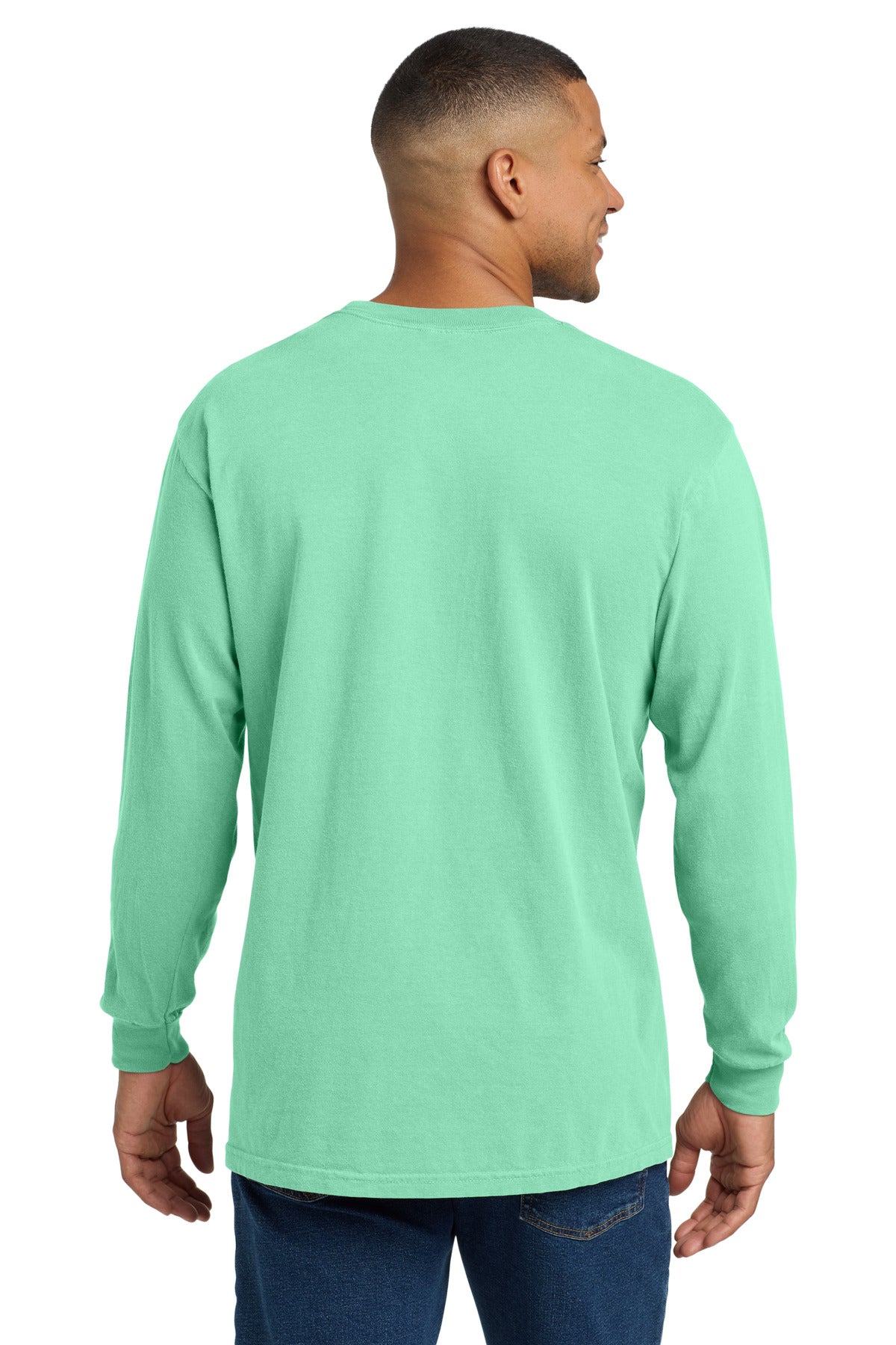 COMFORT COLORS  Heavyweight Ring Spun Long Sleeve Pocket Tee 4410